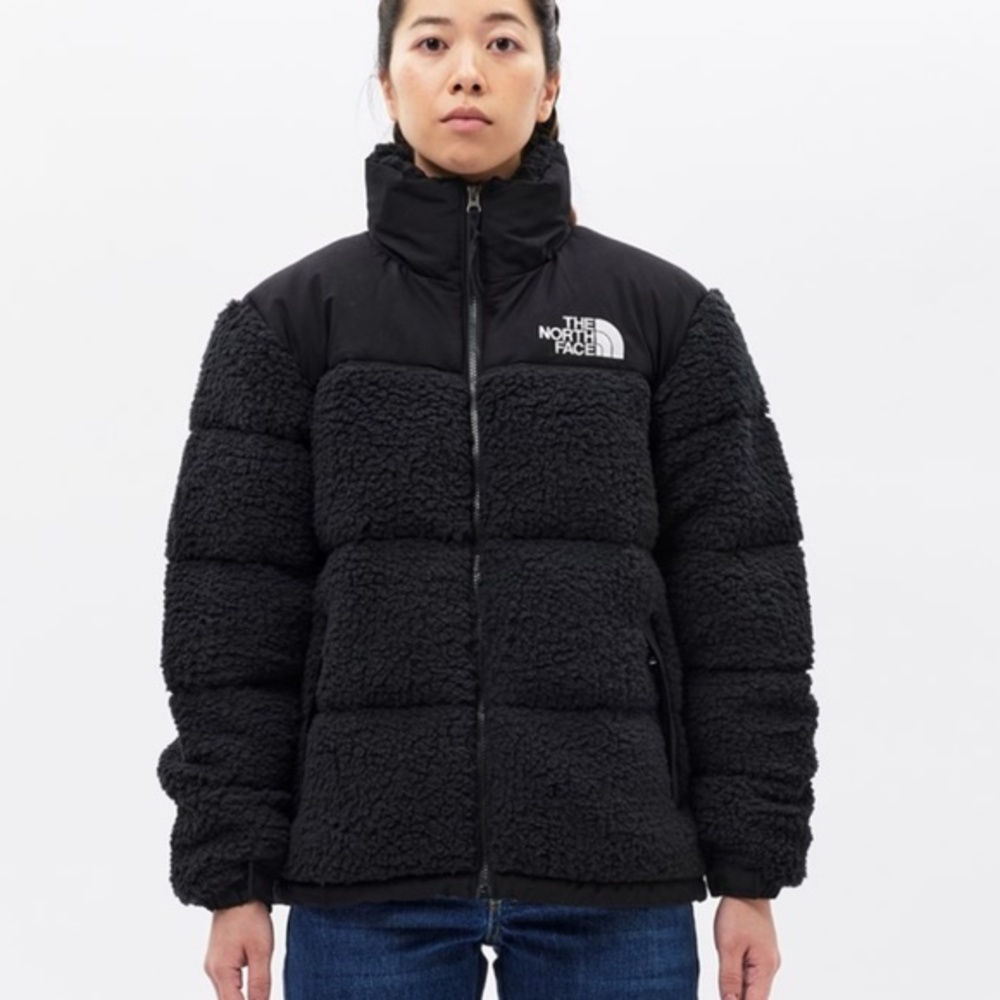 The North Face Nuptse Puffer Jacket In Black